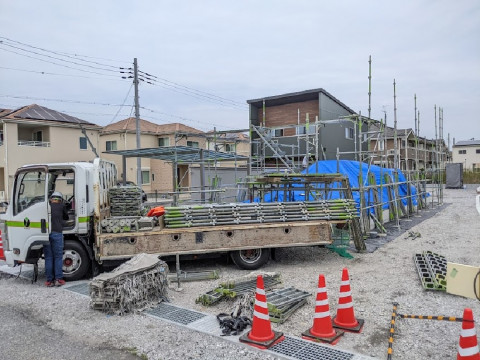 先行足場