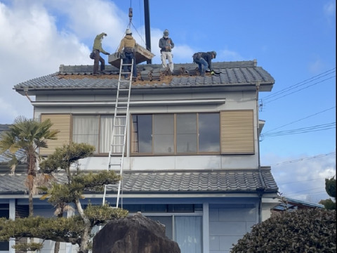 屋根替え1