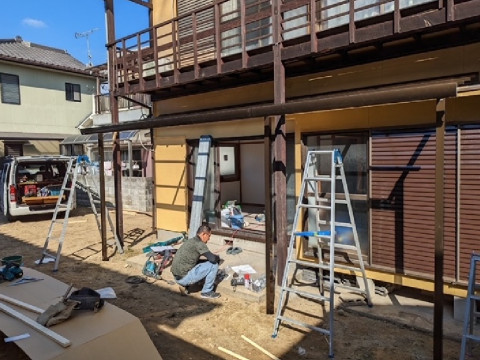 テラス屋根