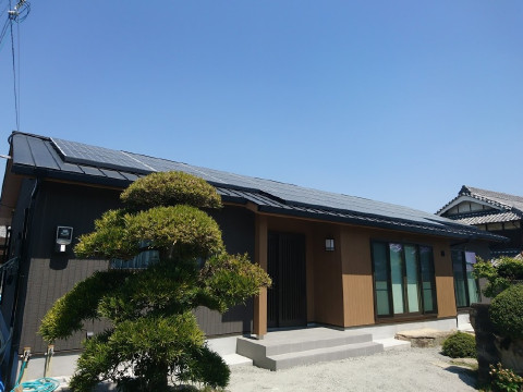 和風モダン外観